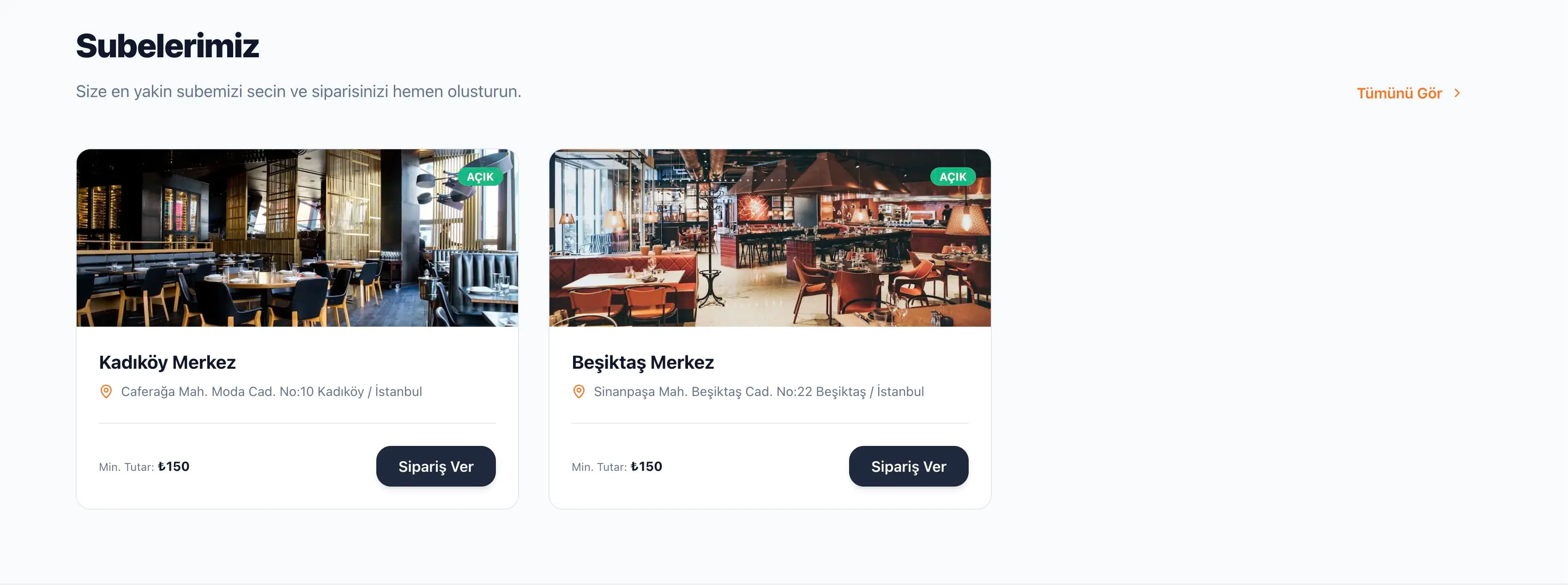 Restoran veya Cafenizi E-Ticarete Açın, Komisyonsuz Satışa Başlayın